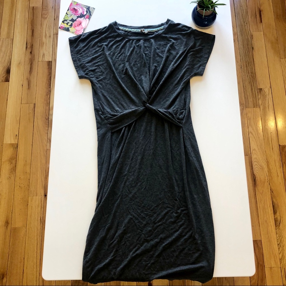 Twisted T shirt dress